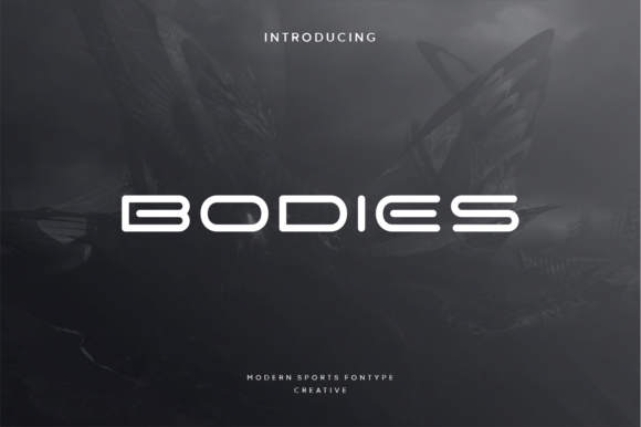 Bodies: A Minimalist Display Font for Modern Projects