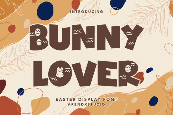 Bunny Lover: Bold Typography for Eye-Catching Designs