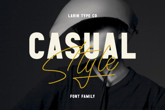 Casual Style: A Duo Font for Effortless Design