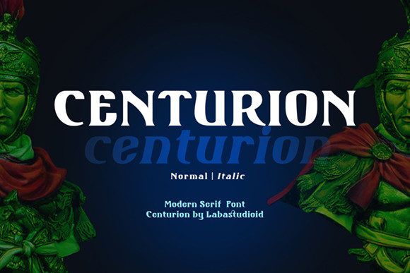 Centurion: The Bold Display Font for High-Impact Design