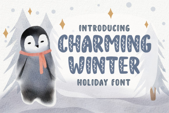Charming Winter: Integrating a Cute and Friendly Display Font into Professional Workflows