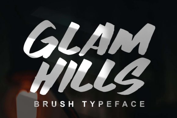 Elevating Visual Identity: Why Glam Hills is the Essential Brushed Display Font for Modern Creators