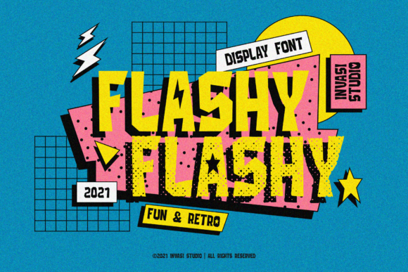 Evaluating Flashy: A Retro Display Font for Modern Design Projects
