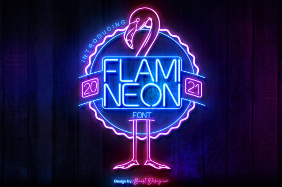 Flami Neon: Elevating Designs with Retro Cool