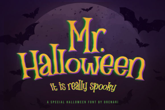 Mr Halloween: Elevating Spooky Designs with PUA-Encoded Typography