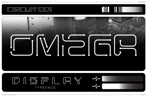 Omega: The Geometric Display Font That Bridges Futurism and Functionality
