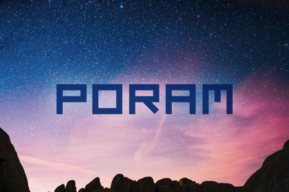 Poram Font Evaluation