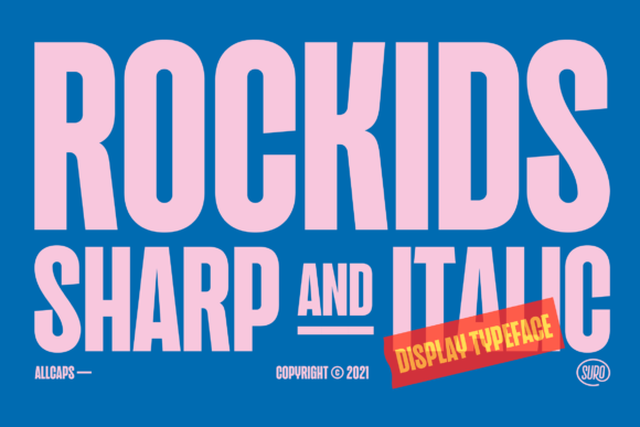 Rockids Sharp: Strategic Typography for Bold Visual Communication