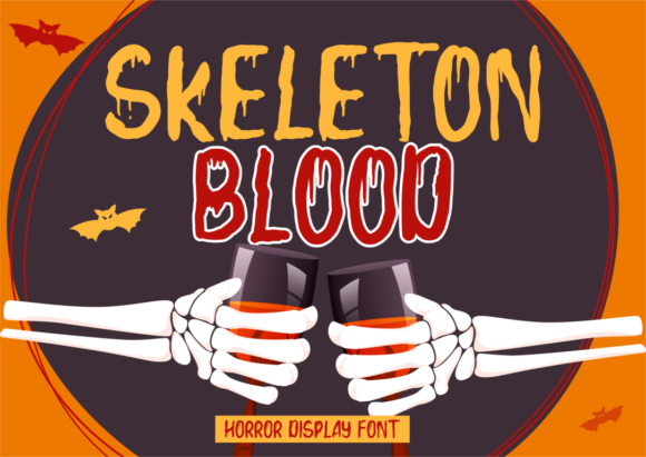 Skeleton Blood: Integrating a High-Impact Display Font into Professional Design Workflows