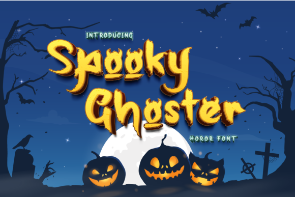 Spooky Ghoster: Integrating a Display Font into Seasonal Design Workflows