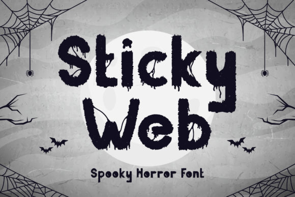 Sticky Web: Strategic Typography for High-Impact Visual Communication