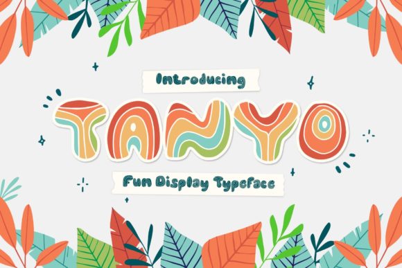 Tanyo: The Retro Display Font That Instantly Elevates Your Design