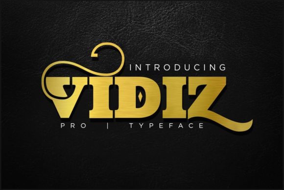 Vidiz Pro: Bold Typography for Impactful Design